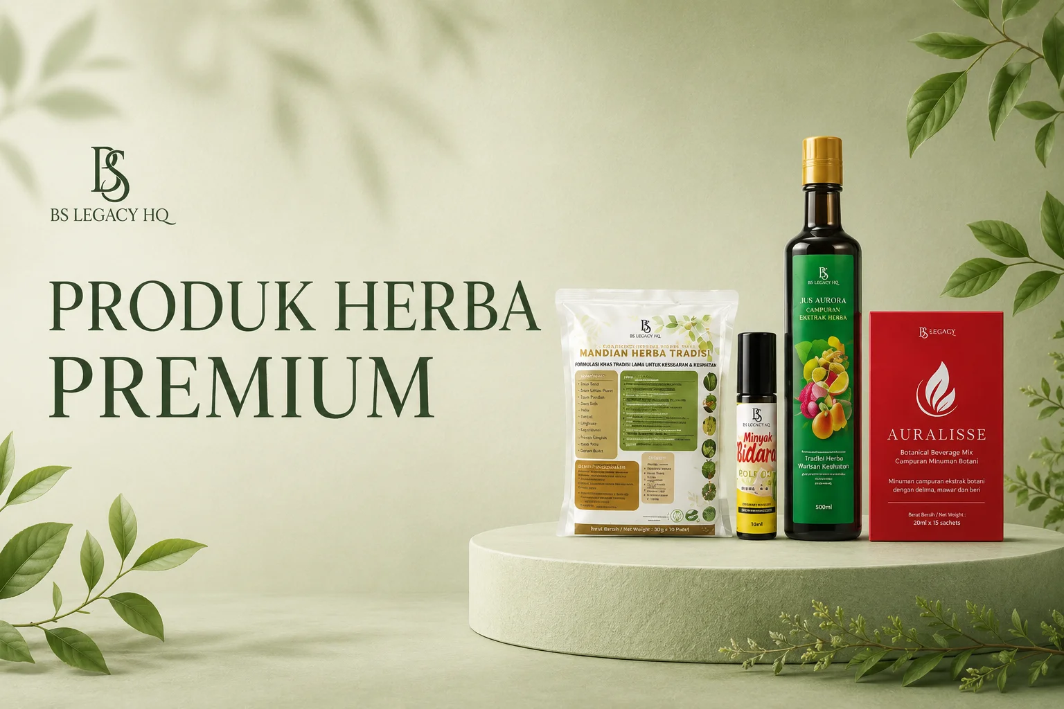 Produk Herba Premium BS Legacy HQ
